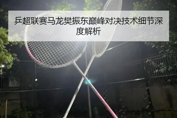 乒超联赛马龙樊振东巅峰对决技术细节深度解析